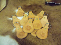 Sunflower keychains, key rings