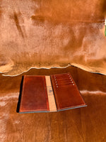 Brown Long wallet/Roper wallet