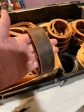 Full grain leather belts