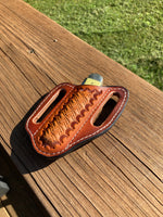 Knife scabbard, pancake sheath