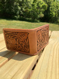 Money clipper wallet (western floral)