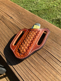 Knife scabbard, pancake sheath